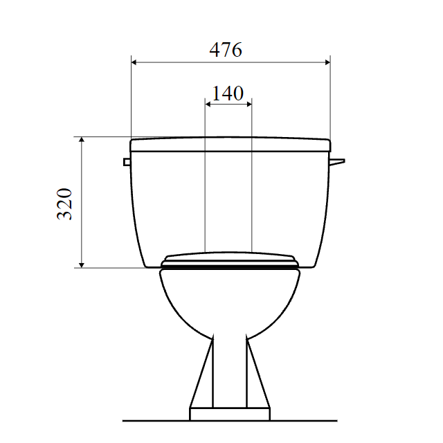 Splachovač T2450 pro wc kombi