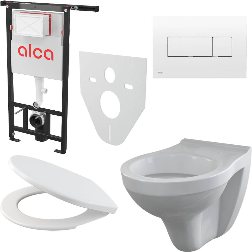 Závěsný WC set AM102/1120-5:1 SET-A60-AURA