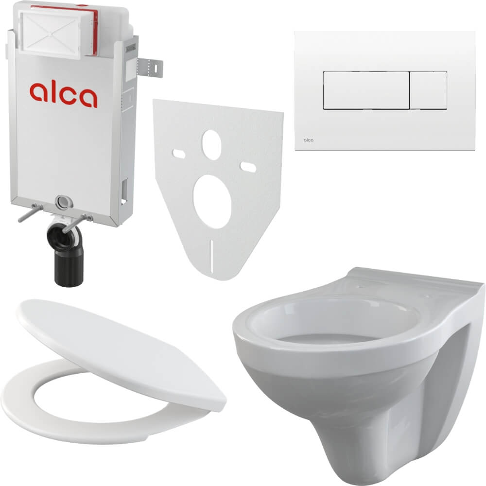 Závěsný WC set AM115/1000-5:1 SET-A60-AURA