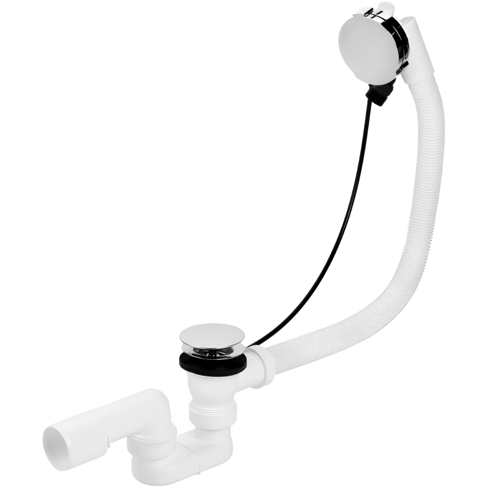 Automatická vanová výpust s napouštěním SLIM, 40/50, L 610 mm, EVNS150