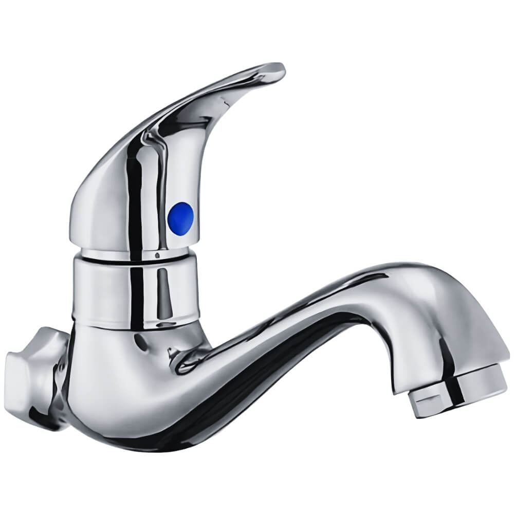 Výtokový nástěnný ventil GB 7200 CR pro jednu vodu, chrom