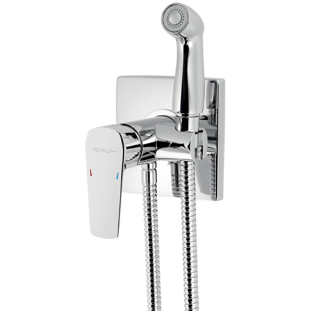 Bidetová podomítková baterie Metalia 58211,0, chrom