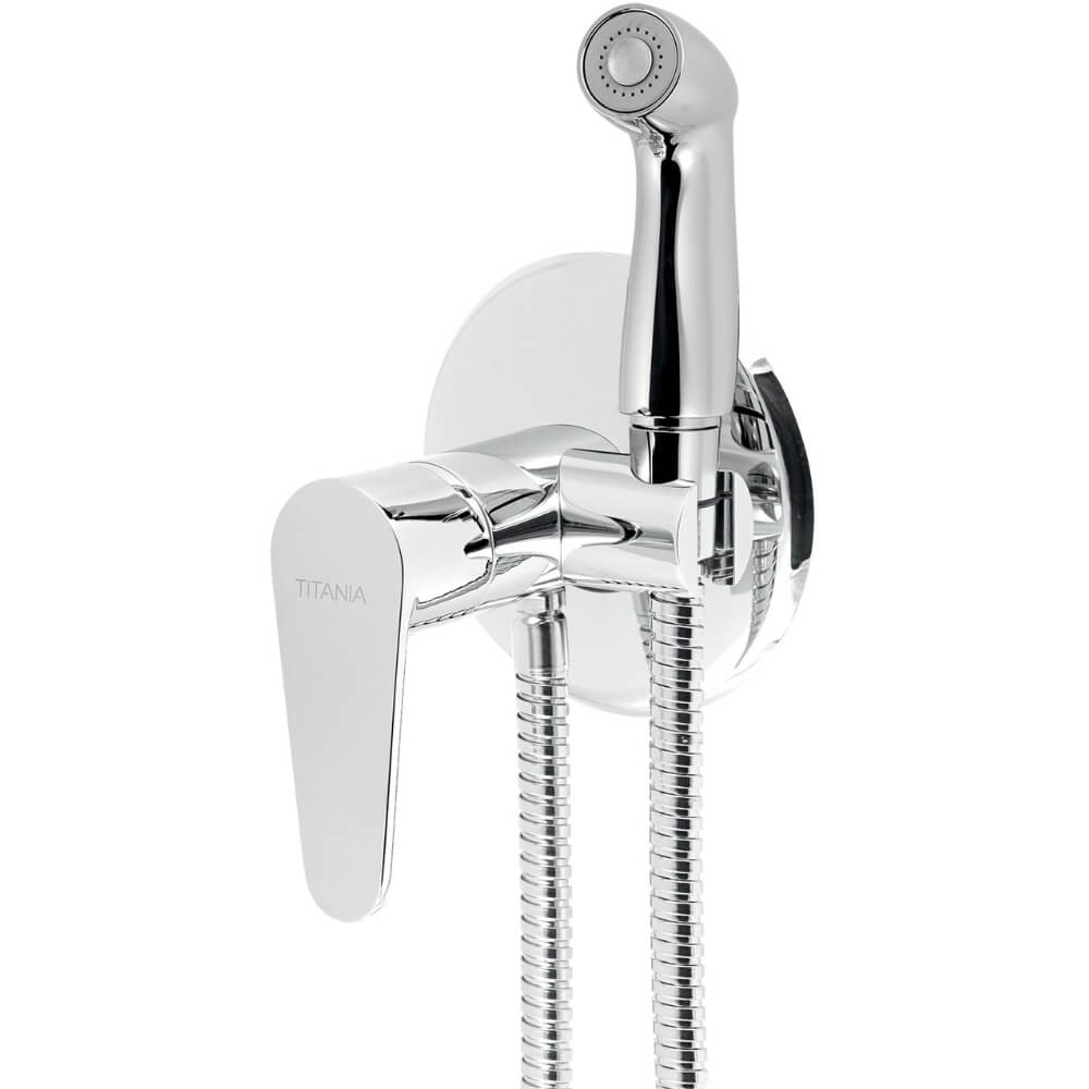 Bidetová podomítková baterie Titania Fresh 96211,0, chrom
