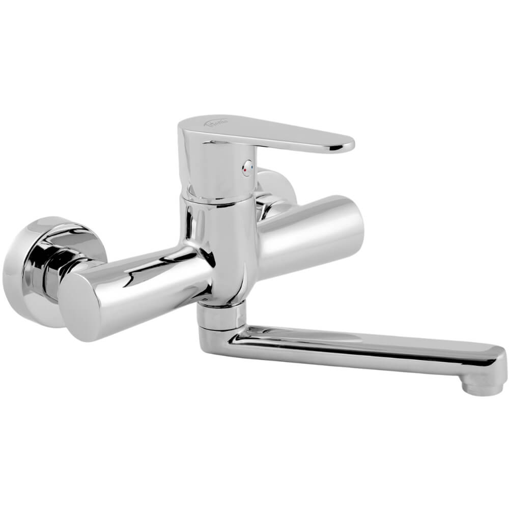 Dřezová umyvadlová baterie Titania Fresh 96076,0 150 mm, chrom