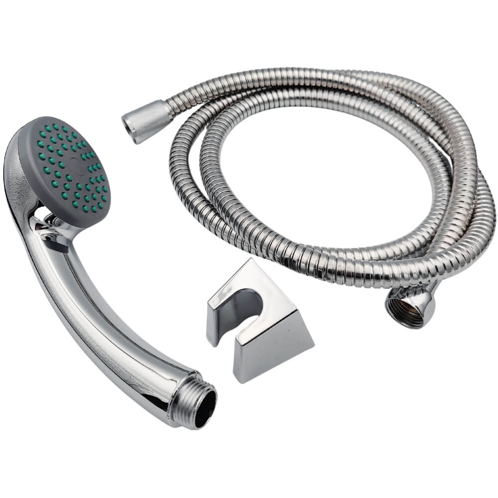 Sprchový set GEOS anticalcare chrom