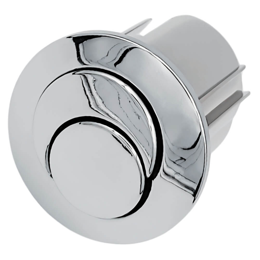 Tlačítko Dual Flush krátké, chrom