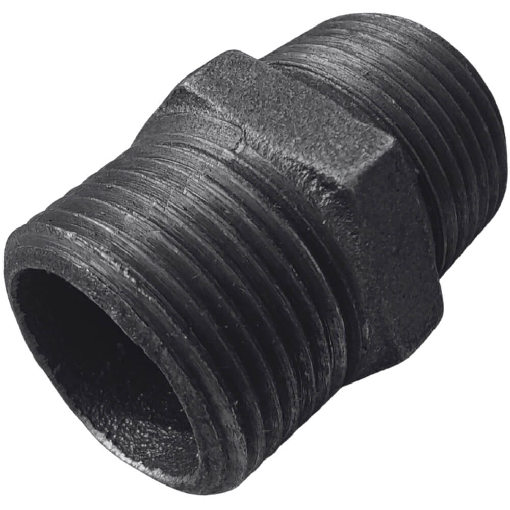Černá vsuvka 3/4" MM litinová
