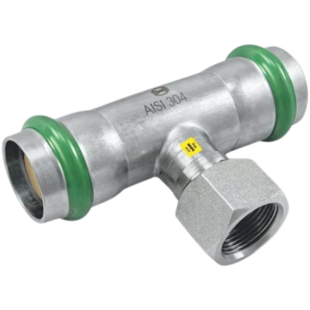 Nerez T-kus 54x1/2"x54 FxFil.FxF plyn XFG130