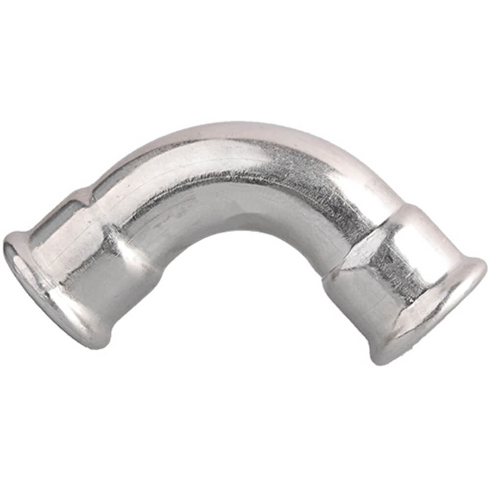 Nerez oblouk 76,1/90° FxF X002