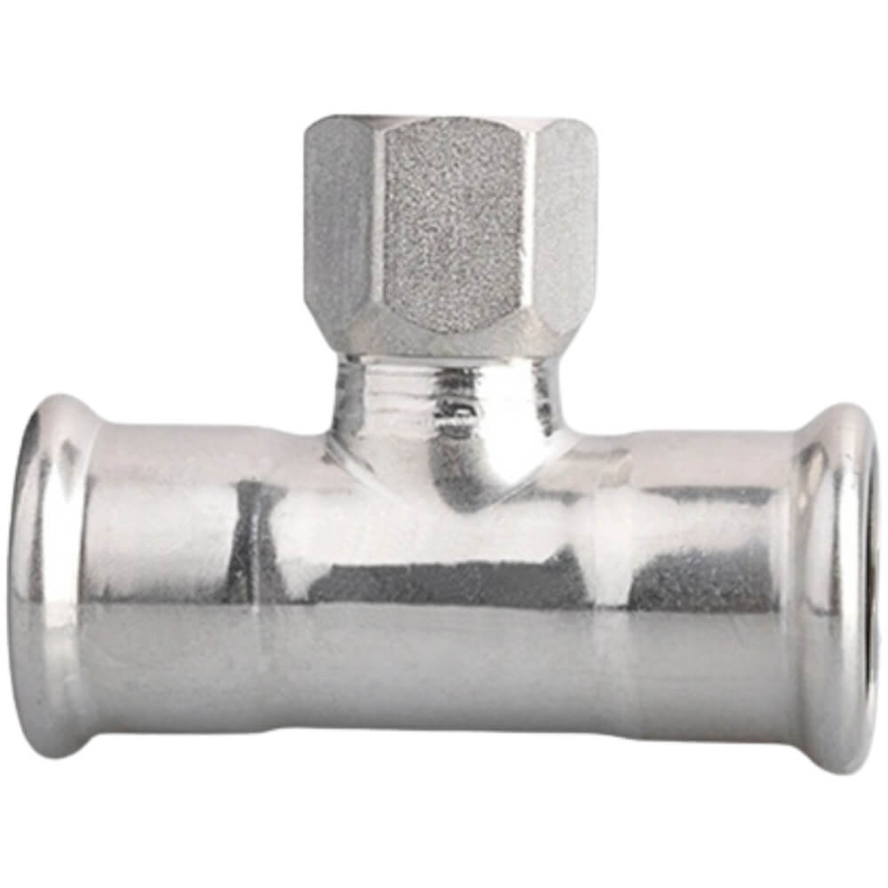 Nerez T-kus 76,1x3/4"x76,1 FxFil.FxF XF130