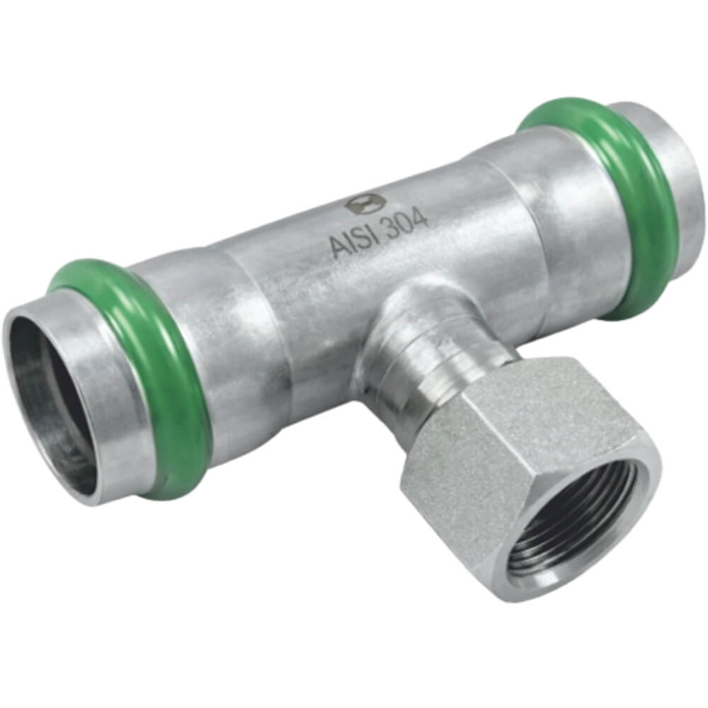 Nerez T-kus 15x1/2"x15 FxFil.FxF XF130