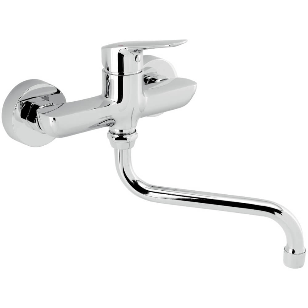 Dřezová umyvadlová baterie Metalia 54070/T,0 150 mm, chrom