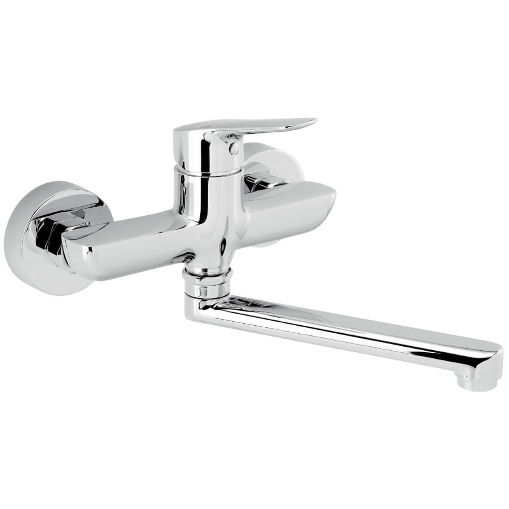 Umyvadlová dřezová baterie Metalia 54076,0E Eco 150 mm, chrom