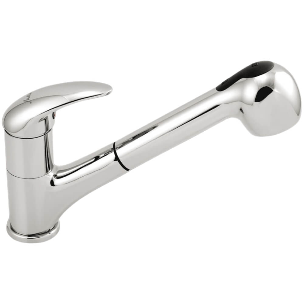 Dřezová teleskopická baterie Metalia 55081,0 chrom, stojánková