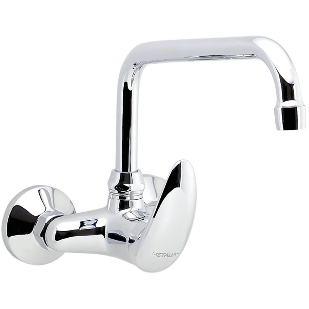 Dřezová umyvadlová baterie Metalia 55035,0 100 mm, chrom