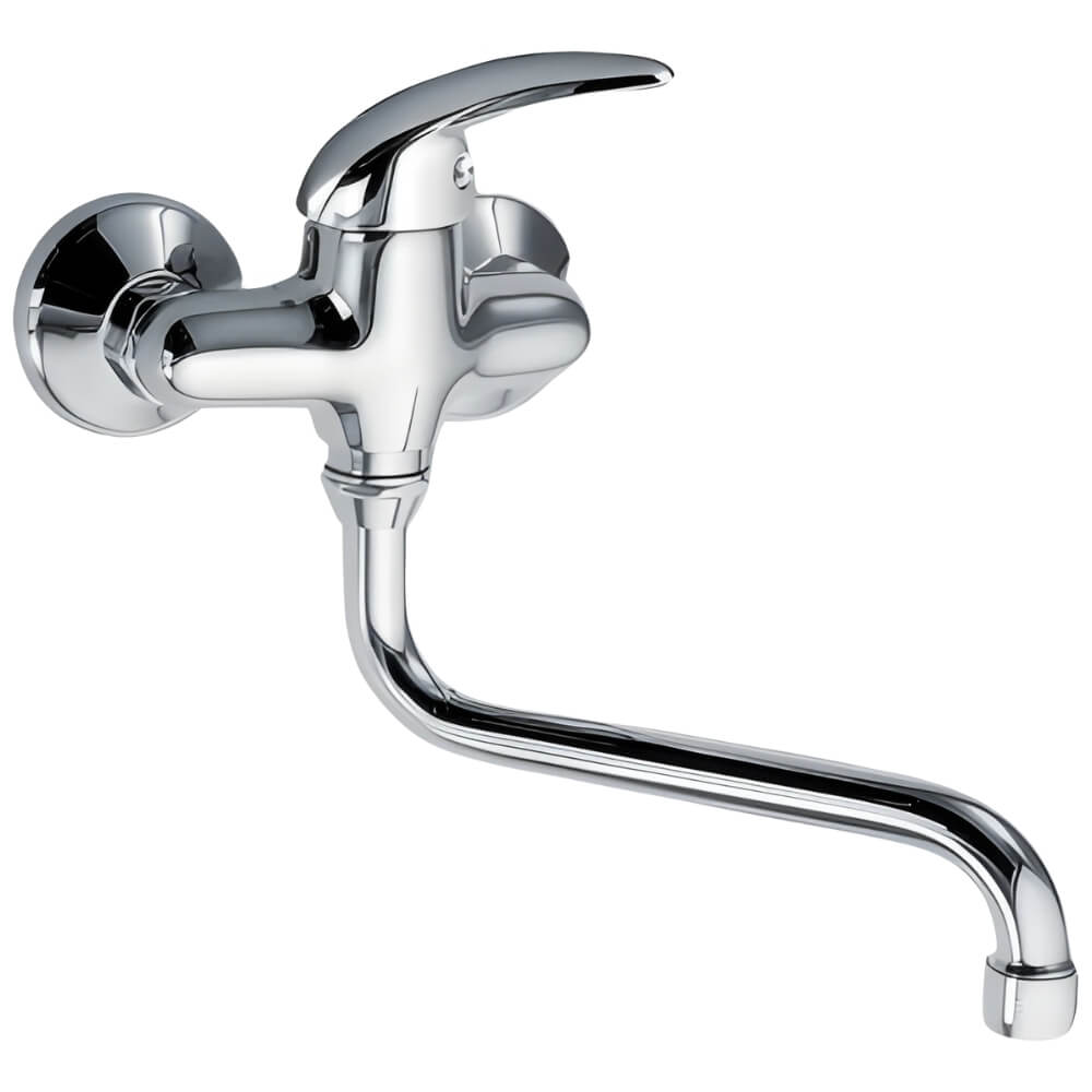 Dřezová umyvadlová baterie Metalia 55074/T,0 100 mm, chrom