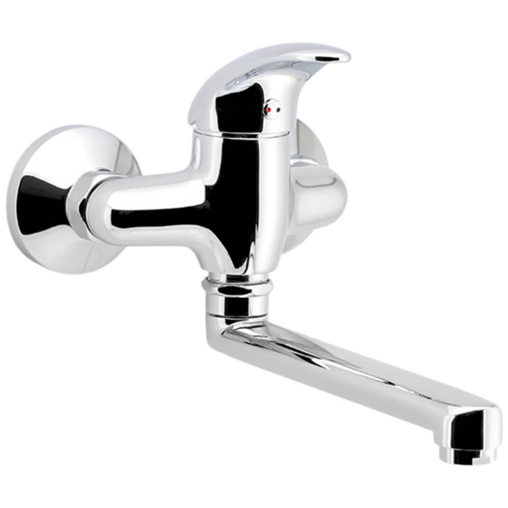 Umyvadlová dřezová baterie Metalia 55077,0 100 mm, chrom