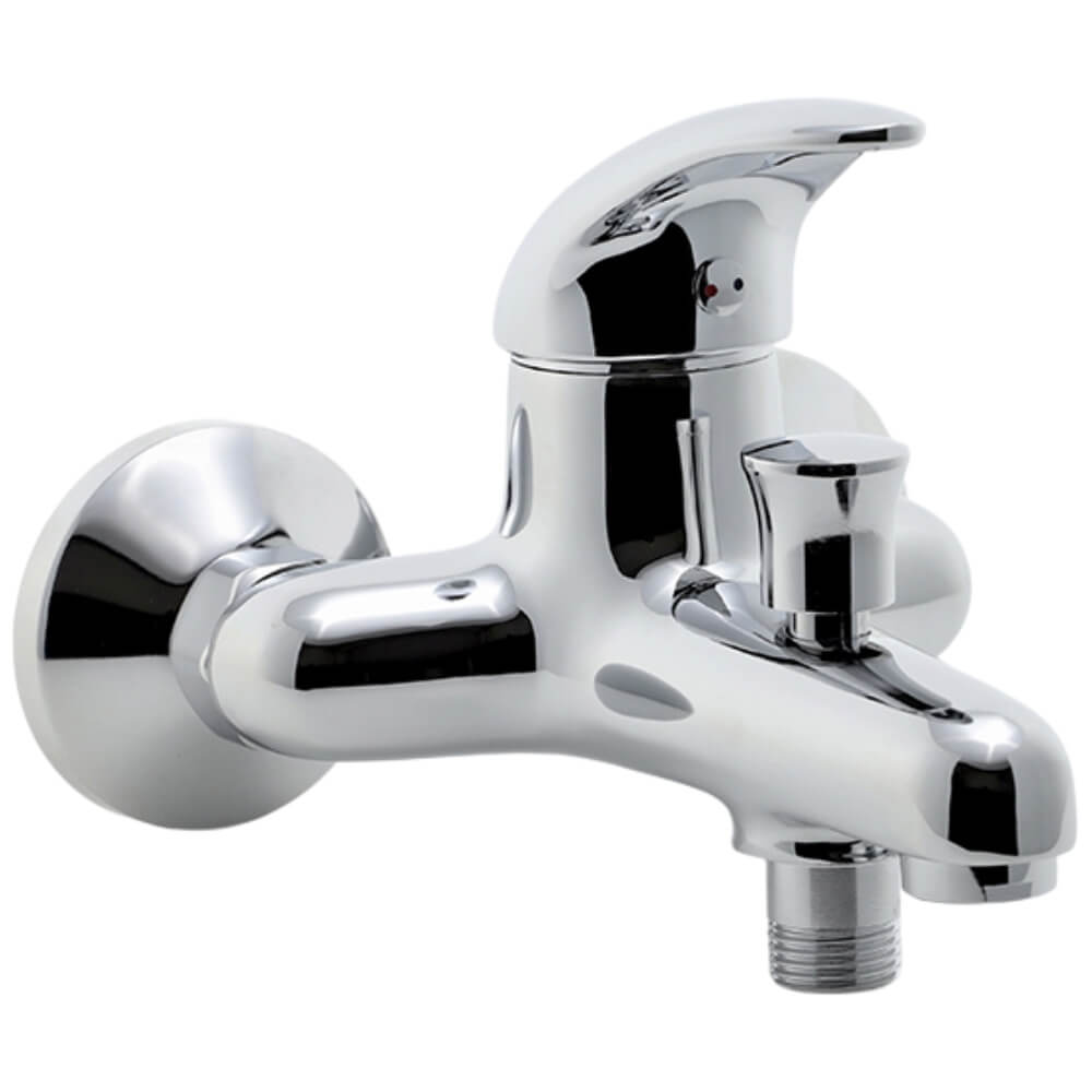 Vanová baterie Metalia 55024/1,0 100 mm bez příslušenství, chrom