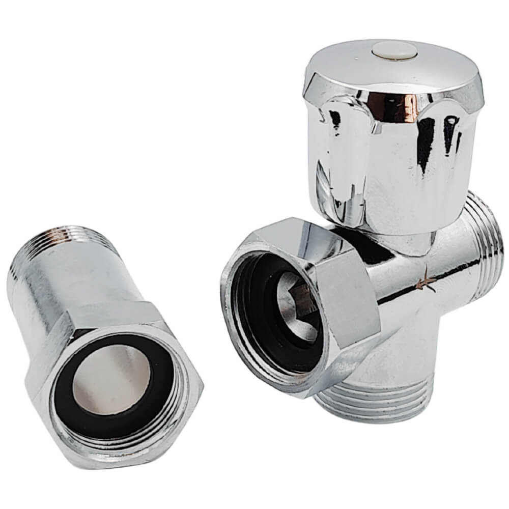 Pračkový ventil 3/4" k nástěnné baterii