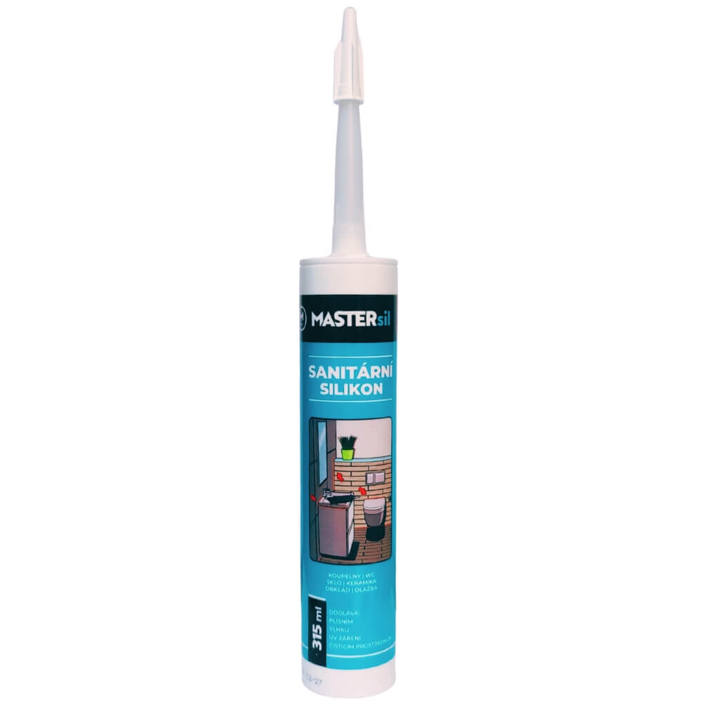 Sanitární silikon bílý 315 ml