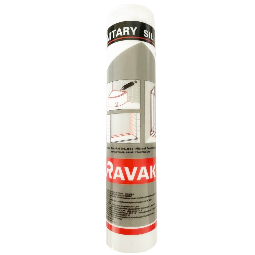 Sanitární silikon bílý 310 ml X01200