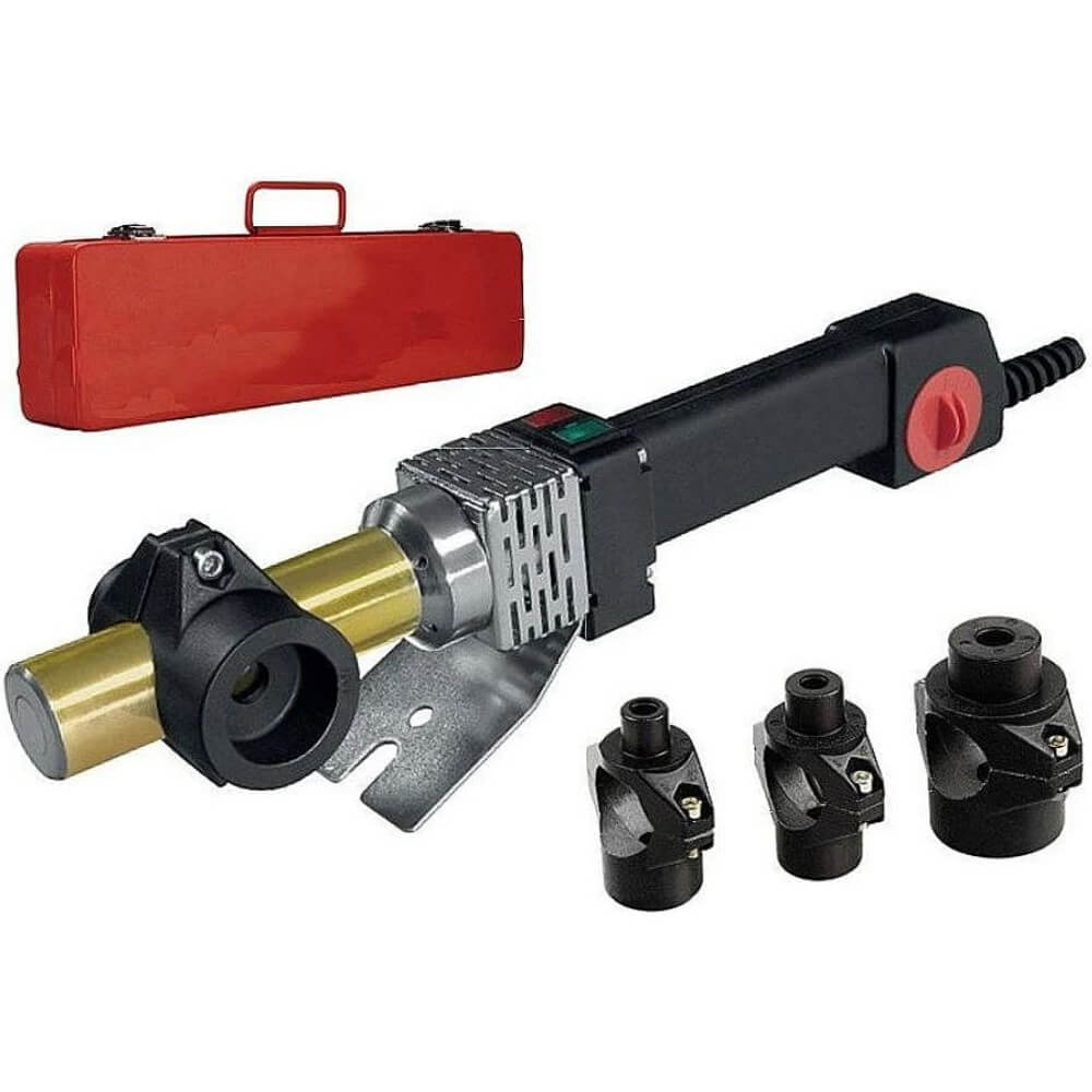 Polyfúzní svářečka PPR 16–32 mm, 900 W, 0–300 °C, nástavce 16/20/25/32, 230 V