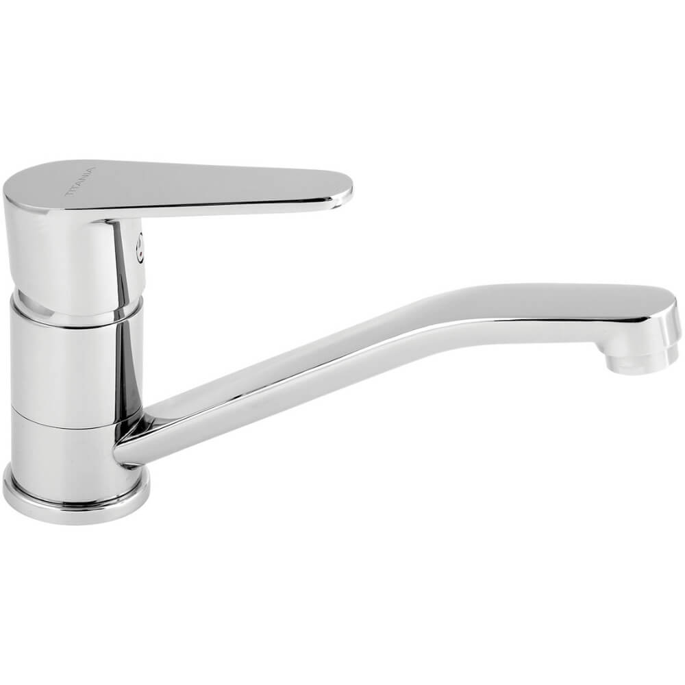 Umyvadlová dřezová baterie Titania Fresh 96096,0 chrom, stojánková