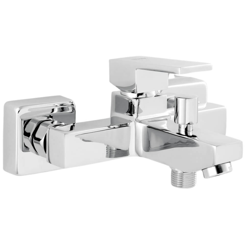 Vanová baterie Titania Cube 98820/1,0 150 mm bez příslušenství, chrom