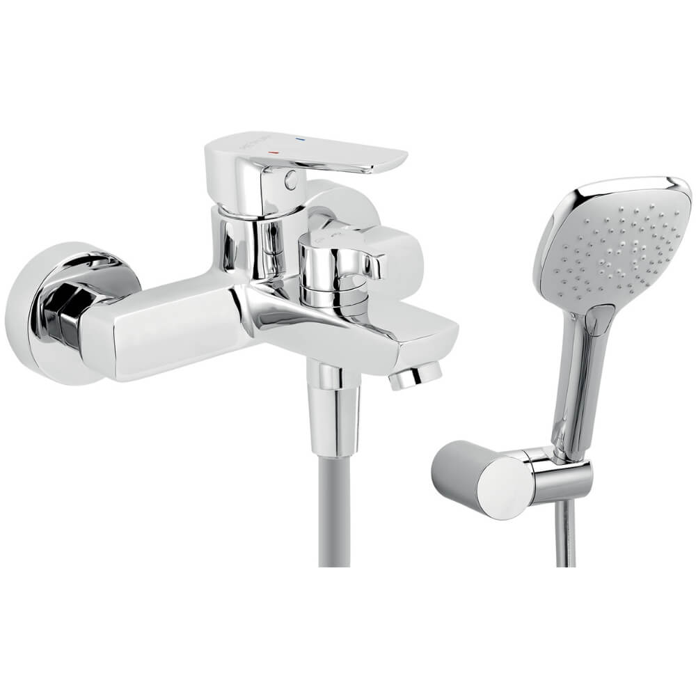 Vanová nástěnná baterie Metalia 58020,0 ECO 150 mm, chrom