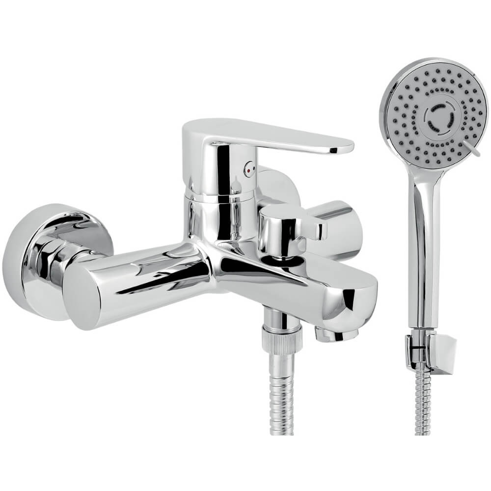 Vanová nástěnná baterie Titania Fresh 96021,0E ECO 150 mm, chrom