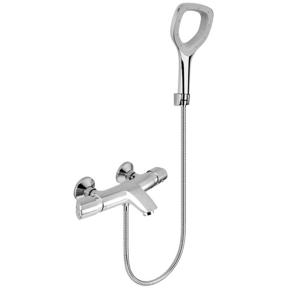 Vanová termostatická baterie Metalia 57921,0E ECO+ s příslušenstvím 150 mm, chrom